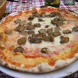 Porcini Pizza in Trastevere
