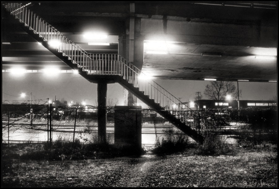 Stairs; Van Horne Viaduct (Montreal), 1991